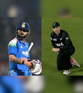 Watch: Virat Kohli Denied 85th Ton By New Zealand Captains Stunning Catch; Vadodara Crowd Shell-Shocked