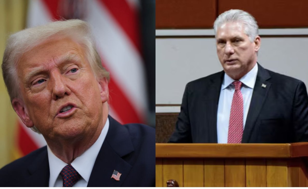 "No Conversations With US": Cuban President Refutes Trump's Claim Of Talks