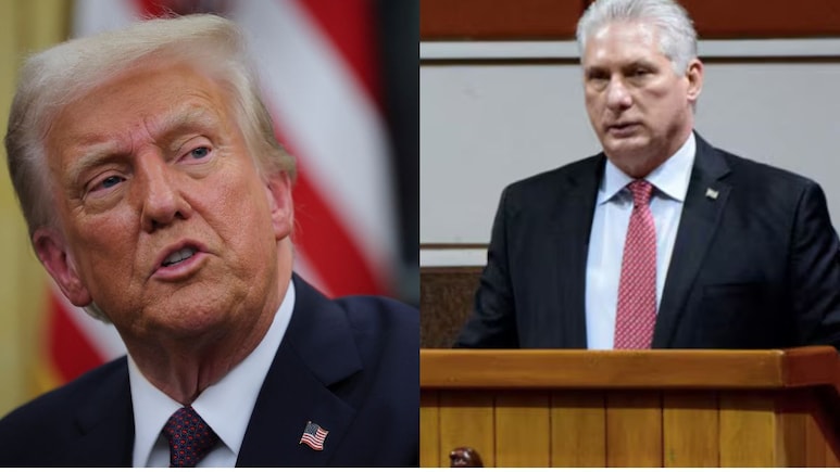 "No Conversations With US": Cuban President Refutes Trump's Claim Of Talks
