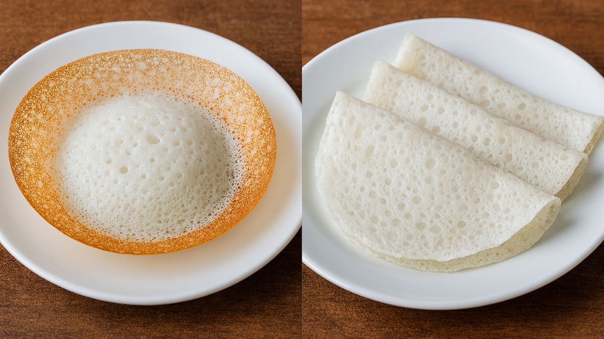 Appam vs Neer Dosa: The Key Differences Between These South Indian Crepes