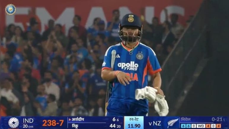 IND vs NZ, 1st T20I: रिंकू सिंह का 20वें ओवर में तहलका, असली फिनिशर  धोनी के महारिकॉर्ड की बराबरी कर रचा इतिहास