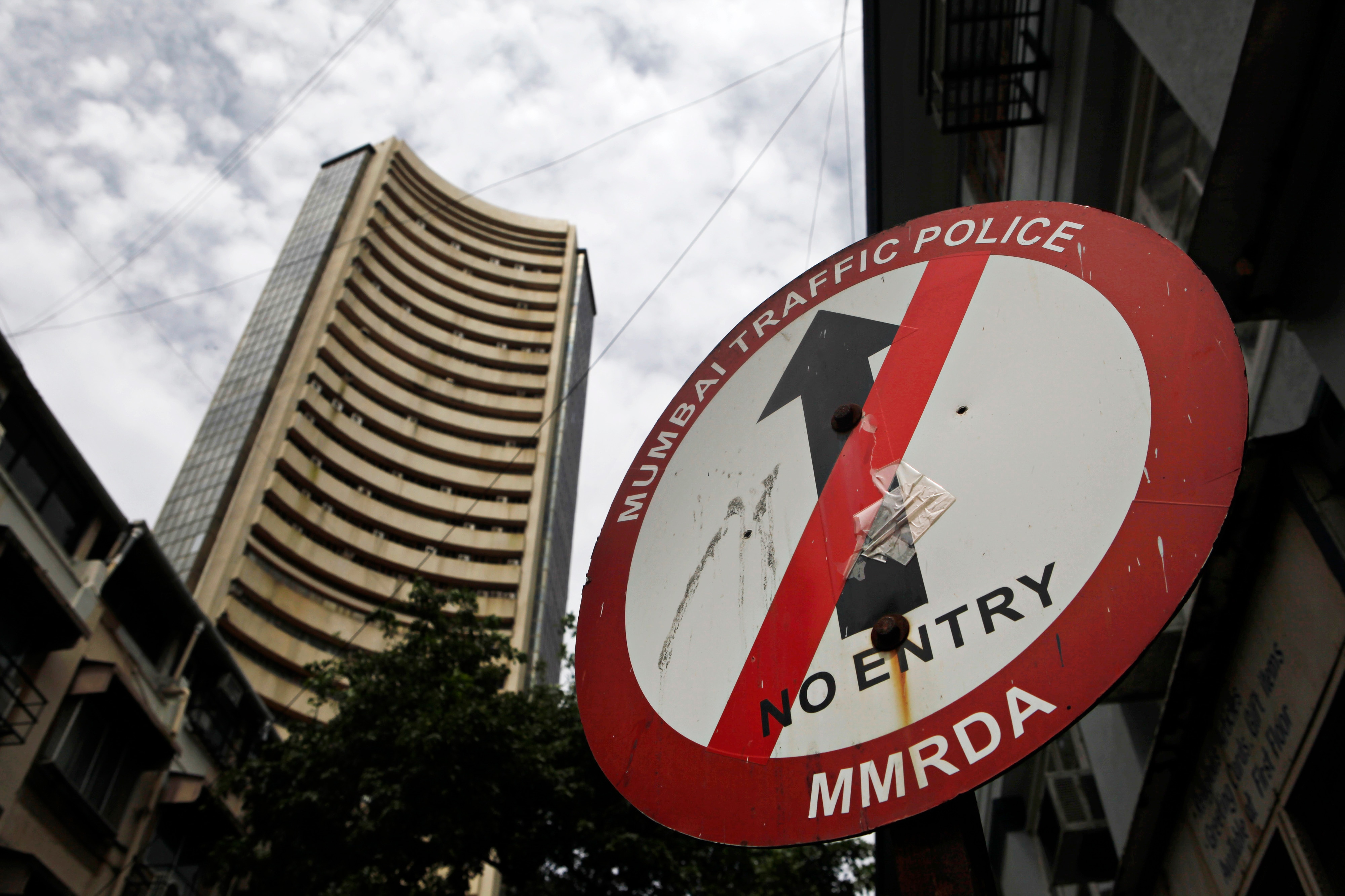 Sensex, Nifty Off Record Highs As RIL, Private Banks Drag