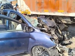 3 Killed, 7 Injured After Car Rams Parked Container In Rajasthan
