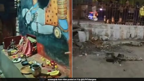 Man Arrested In Hyderabad Temple Attack, BJP Seeks Probe In Such Cases