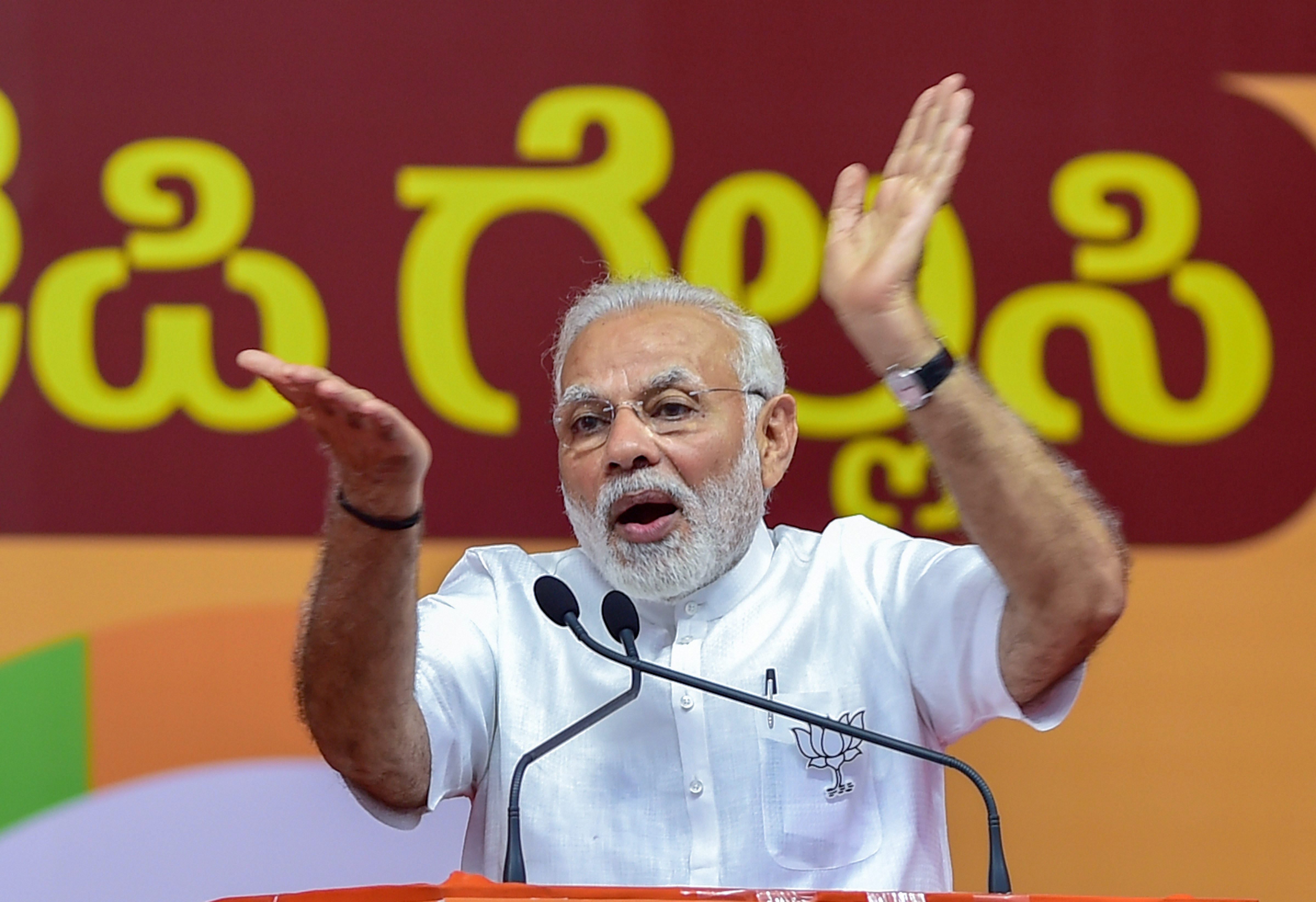 Karnataka Election 2018: Modi Blasts Congress, JD(S), Says They Have Secret Pact
