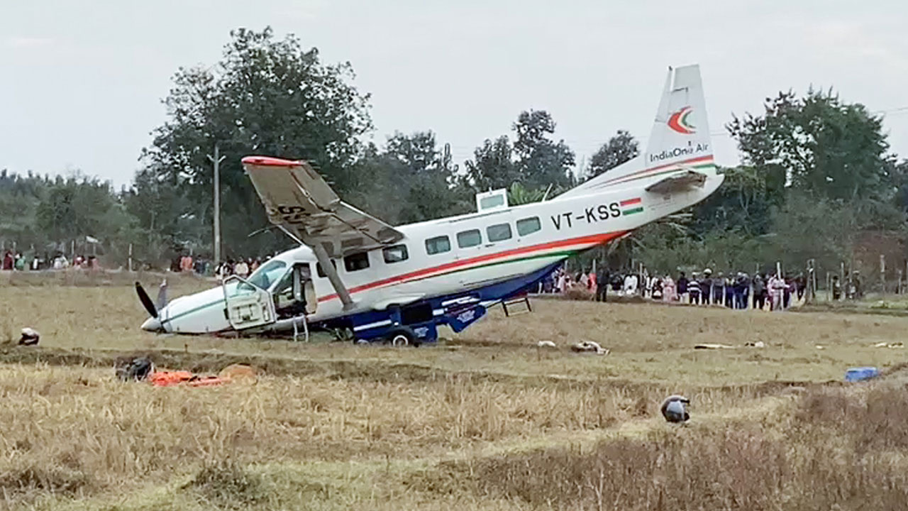 9-Seater Aircraft Crash-Landed In Odisha, Six Injured