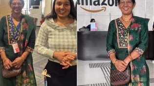 मम्मी ने पहली बार देखा बेटी का Amazon Office, नहीं रहा खुशी का ठिकाना, VIDEO इमोशनल कर देगा