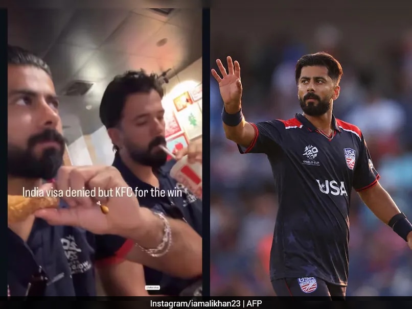 Pak-Born USA Pacer's "KFC Post" After Being Denied Visa For T20 WC In India