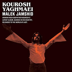 Malek Jamshid is the twelfth studio album by Kourosh Yaghmaei. Photo: Amazon.com Malek Jamshid is the twelfth studio album by Kourosh Yaghmaei. Photo: Amazon.com