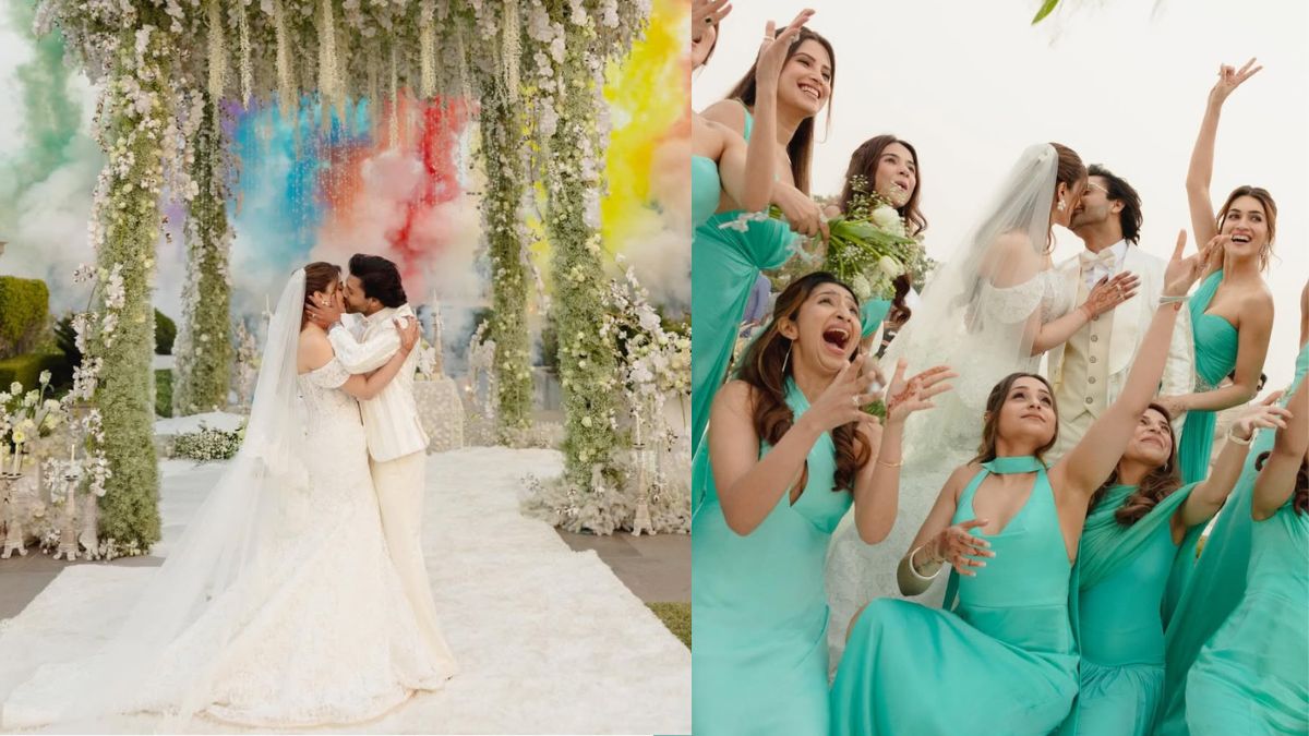 What Nupur Sanon And Stebin Ben Wore To Their Christian Wedding In Udaipur