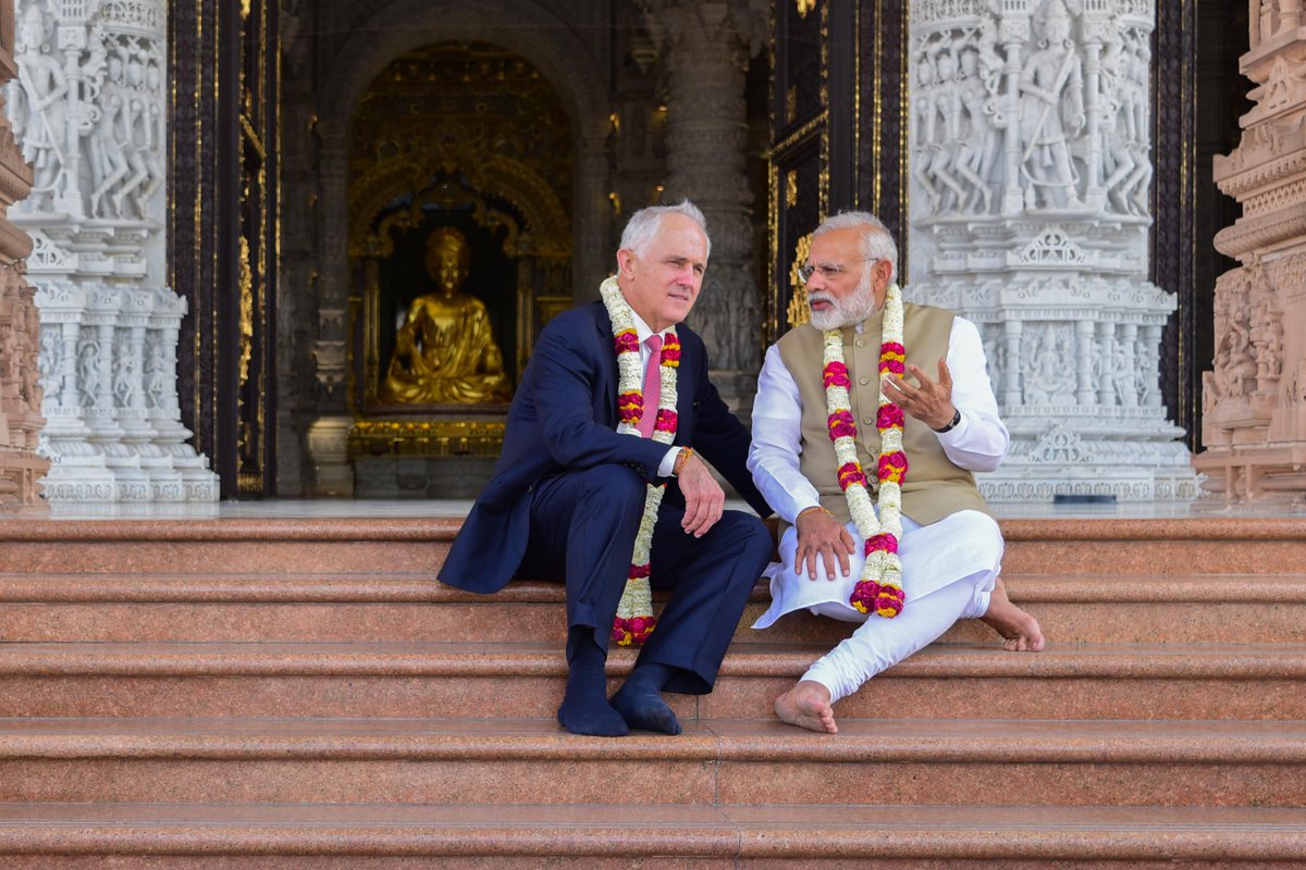  PM Modi Raises Australian Visa Curbs With Malcolm Turnbull