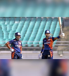 Vijay Hazare Trophy 2025-26 LIVE Score, Round 7: Hardik Pandya On Fire, Hits 19-Ball-50 With 6 Sixes