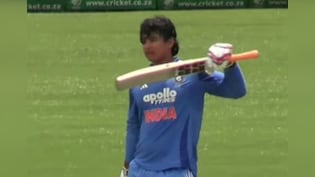 IND U19 vs SA U19: '9 चौके-10 छक्के', तूफानी शतक के बाद वैभव सूर्यवंशी के 'पुष्पाराज' सेलिब्रेशन ने इंटरनेट पर मचाई धूम