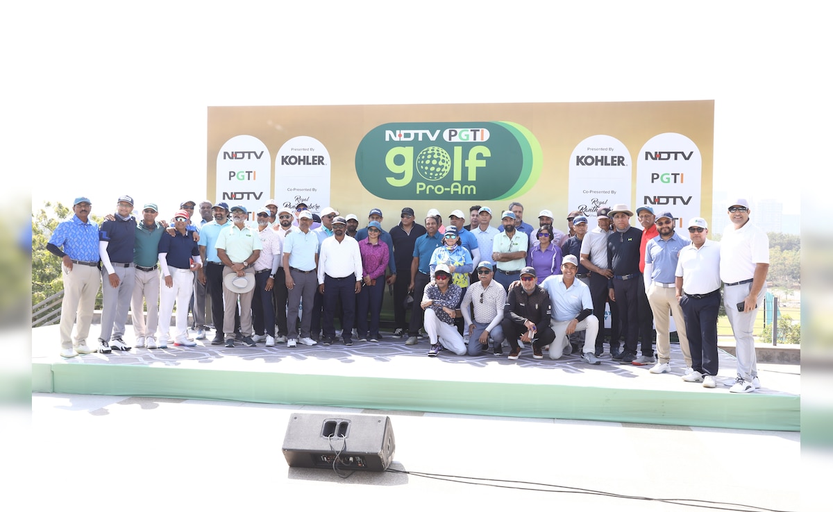 NDTV Pro-Am Golf Hyderabad Leg Gets Rousing Thumbs Up