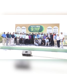 NDTV Pro-Am Golf Hyderabad Leg Gets Rousing Thumbs Up