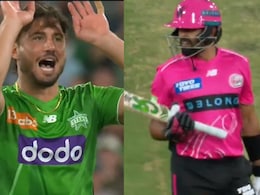 Watch: Australia's Marcus Stoinis Gives Fiery Send-Off To Pakistan's Babar Azam During BBL Game
