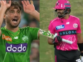 Watch: Australias Marcus Stoinis Gives Fiery Send-Off To Pakistans Babar Azam During BBL Game