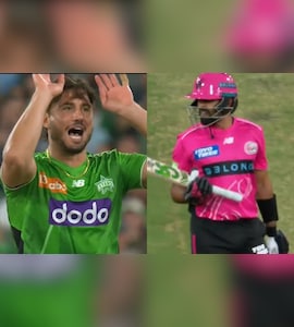 Watch: Australias Marcus Stoinis Gives Fiery Send-Off To Pakistans Babar Azam During BBL Game
