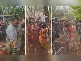 मुंबई में अतिक्रमण हटाने गई थी पुलिस, लोगों ने खदेड़ दिया-Video