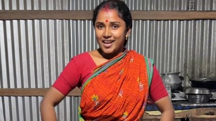 कमर पर बांधा साड़ी का पल्लू, फिर टिन-छप्पर के घर में महिला ने किया ऐसा जोरदार डांस, नेहा कक्कड़ ने भी कर दिया