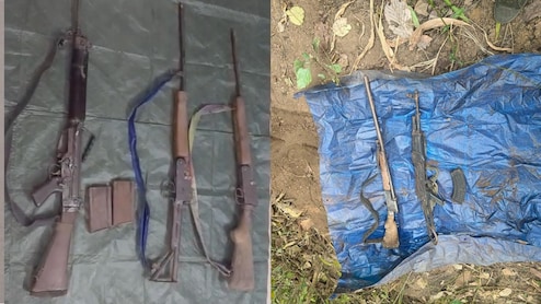 Chhattisgarh: चट्टानों के नीचे नक्सलियों ने छिपाया था मौत का सामान, मुख्य धारा में लौटे साथियों ने खोला राज, 2 AK-47 बरामद