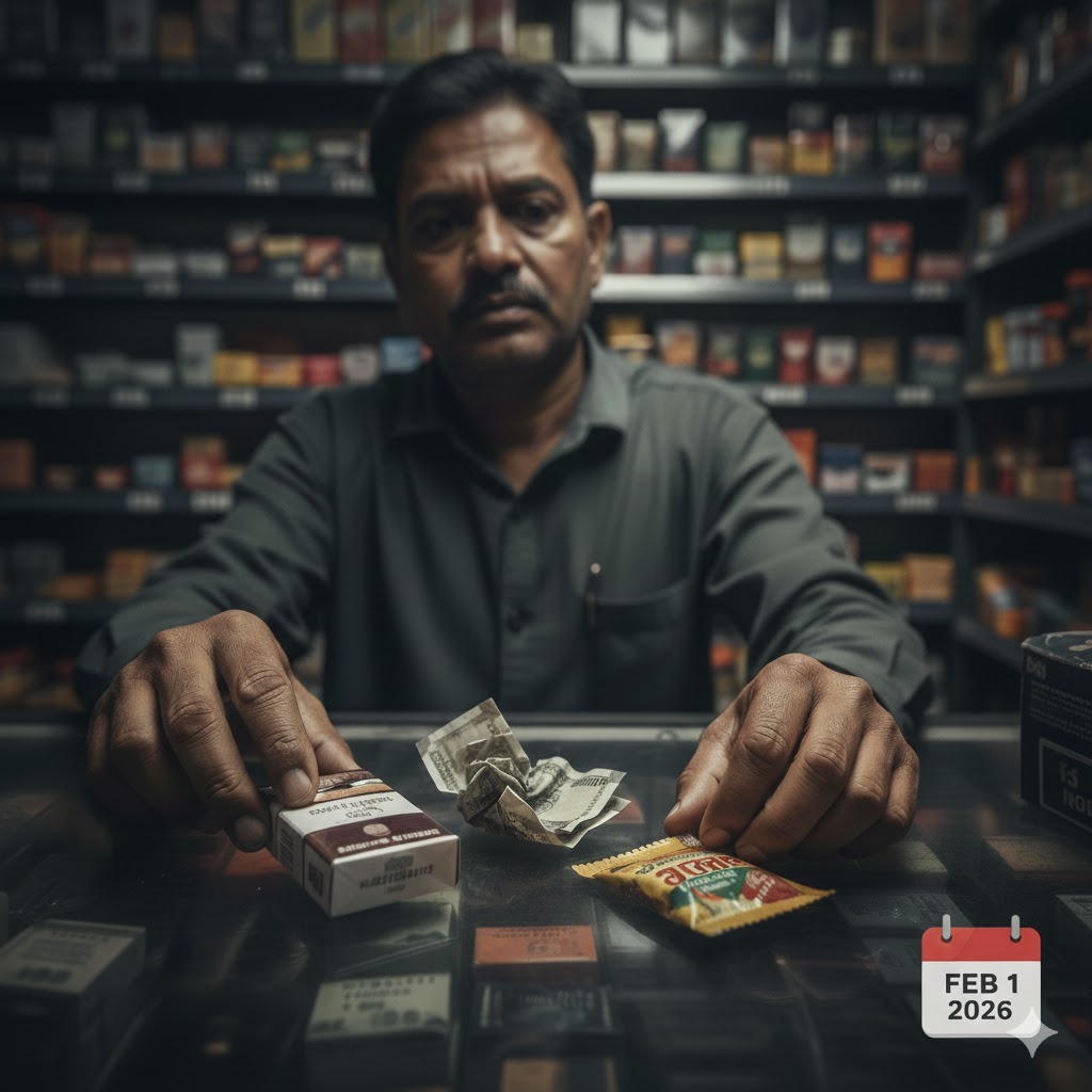 1 फरवरी से सिगरेट गुटखा समेत सभी तंबाकू प्रोडक्ट्स होंगे महंगे, सरकार ने बढ़ाया टैक्स