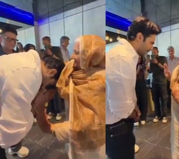 वरुण धवन ने छुए PVC होशियार सिंह दहिया की पत्नी के पैर, बोलीं- बॉर्डर 2 बहुत अच्छी चलेगी