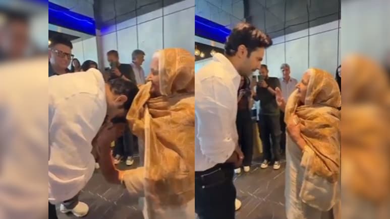 वरुण धवन ने छुए PVC होशियार सिंह दहिया की पत्नी के पैर, बोलीं- बॉर्डर 2 बहुत अच्छी चलेगी