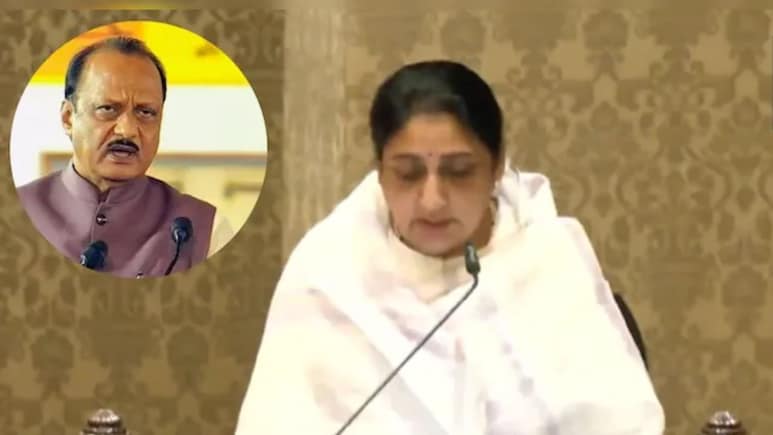 Sunetra Pawar : अजित पवारांच्या आठवणीनं सुनेत्रा पवार गहिवरल्या, उपमुख्यमंत्री झाल्यावर दिली भावुक प्रतिक्रिया