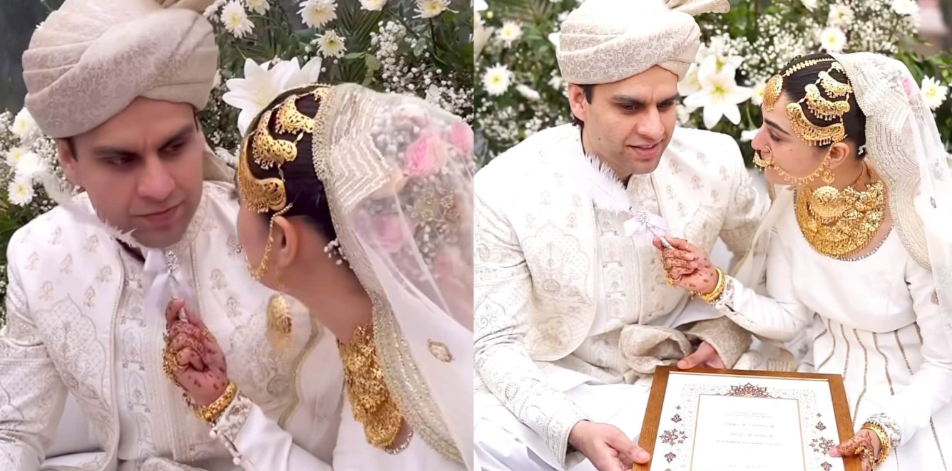 पाक एक्ट्रेस के निकाह की क्लिप पर आखिर क्यों मच रहा है बवाल, धड़ल्ले से वायरल हुआ वीडियो