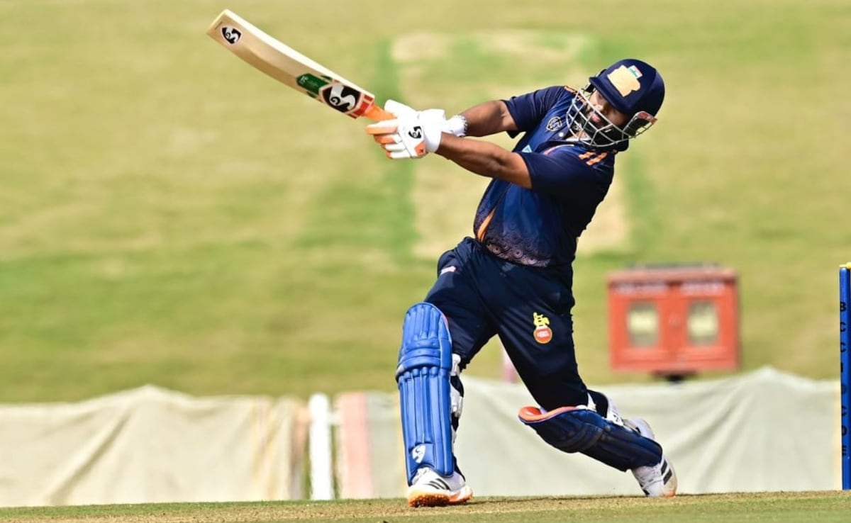 Vijay Hazare Trophy: Rishabh Pant Hits Fifty In Big Delhi Win Over Services; Axar Patel Slams Century For Gujarat