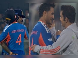 Video: 60 गेंद में जीत,&nbsp;गौतम गंभीर की खुशी का ठिकाना न रहा,&nbsp;अभिषेक की थपथपाई पीठ, सूर्या को लगाया गले