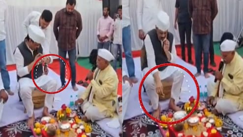 Beed News :'मी नाही घेणार तुमचे पैसे'; अजित पवारांनी बजरंग सोनवणेंना भर पूजेत सुनावलं! पाहा Viral Video