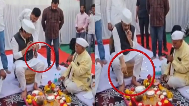 Beed News :'मी नाही घेणार तुमचे पैसे'; अजित पवारांनी बजरंग सोनवणेंना भर पूजेत सुनावलं! पाहा Viral Video