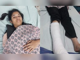 REET परीक्षा केंद्र के बाहर खड़ी अभ्यर्थी को कार ने मारी टक्कर, परीक्षा छूटी; घर में अकेले कमानी वाली है प्रियंका&nbsp;