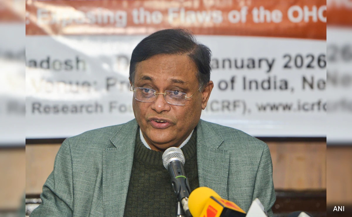 Voormalig minister van Buitenlandse Zaken Hasan Mahmud Jabs Muhammad Yunus