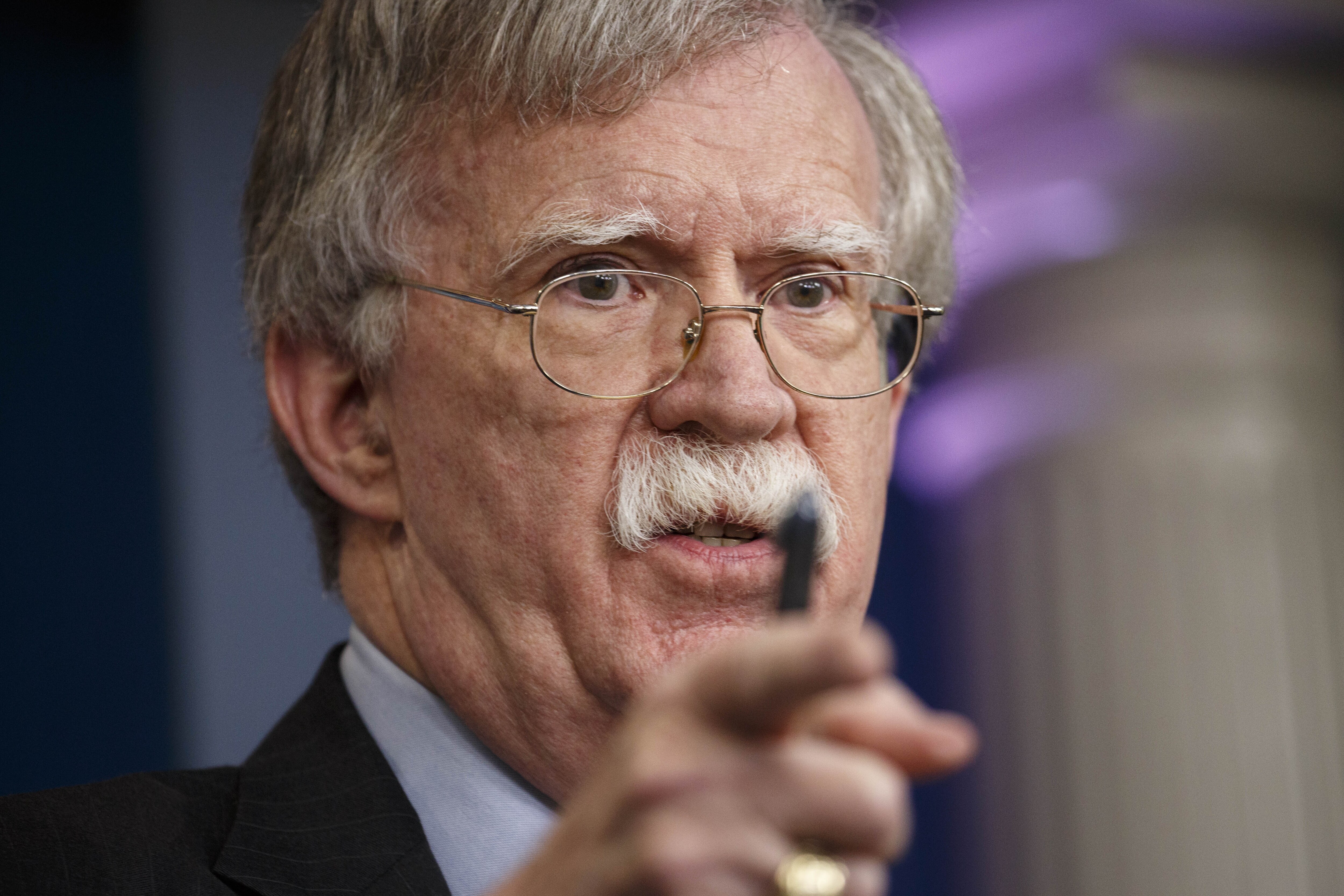 Bolton Says &lsquo;No Change&rsquo;&nbsp;in Opposition to Syrian Chemical Weapons