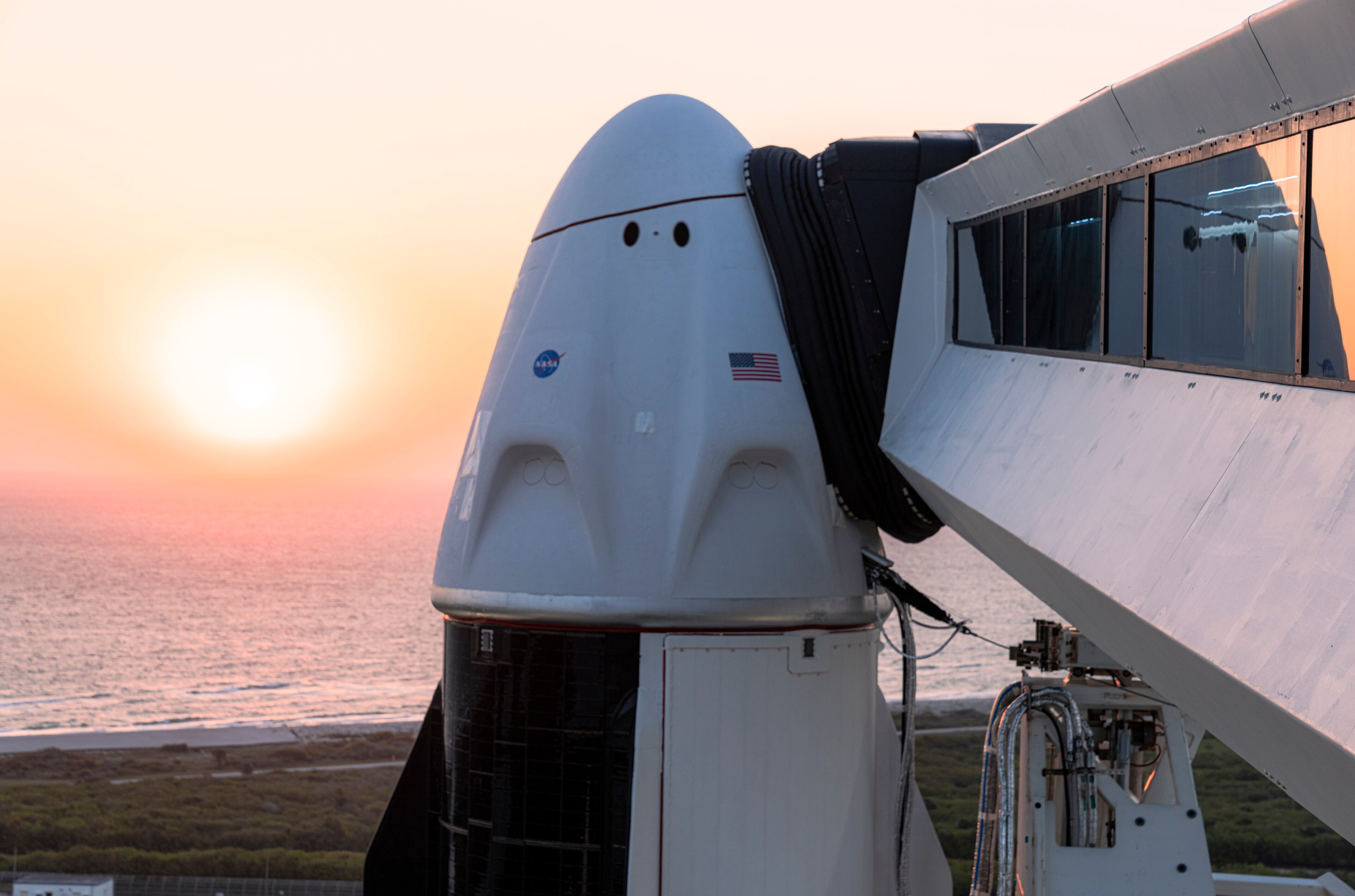 SpaceX Flies ISS Crew in First Trip on Used Capsule, Rocket