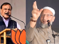 Asaduddin Owaisi's "Regressive Politics" Dig At Himanta Sarma At Assam Rally