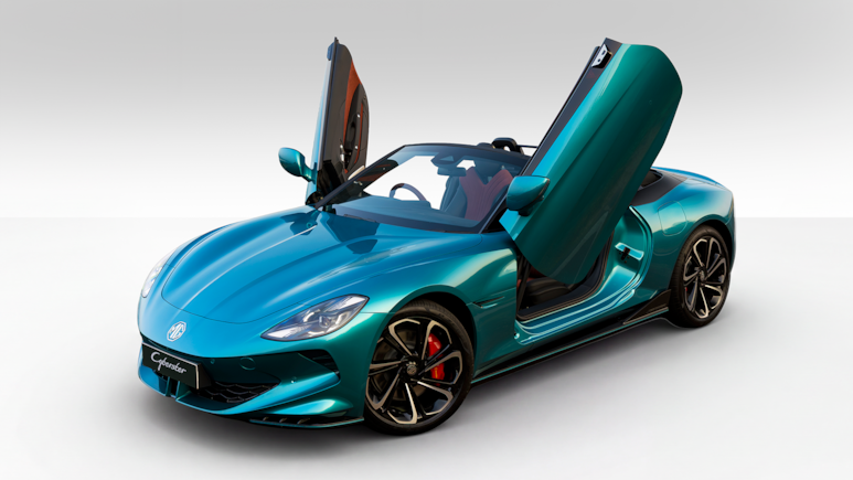 MG Cyberster Gets New Irises Cyan Paint; Total 5 Options Now
