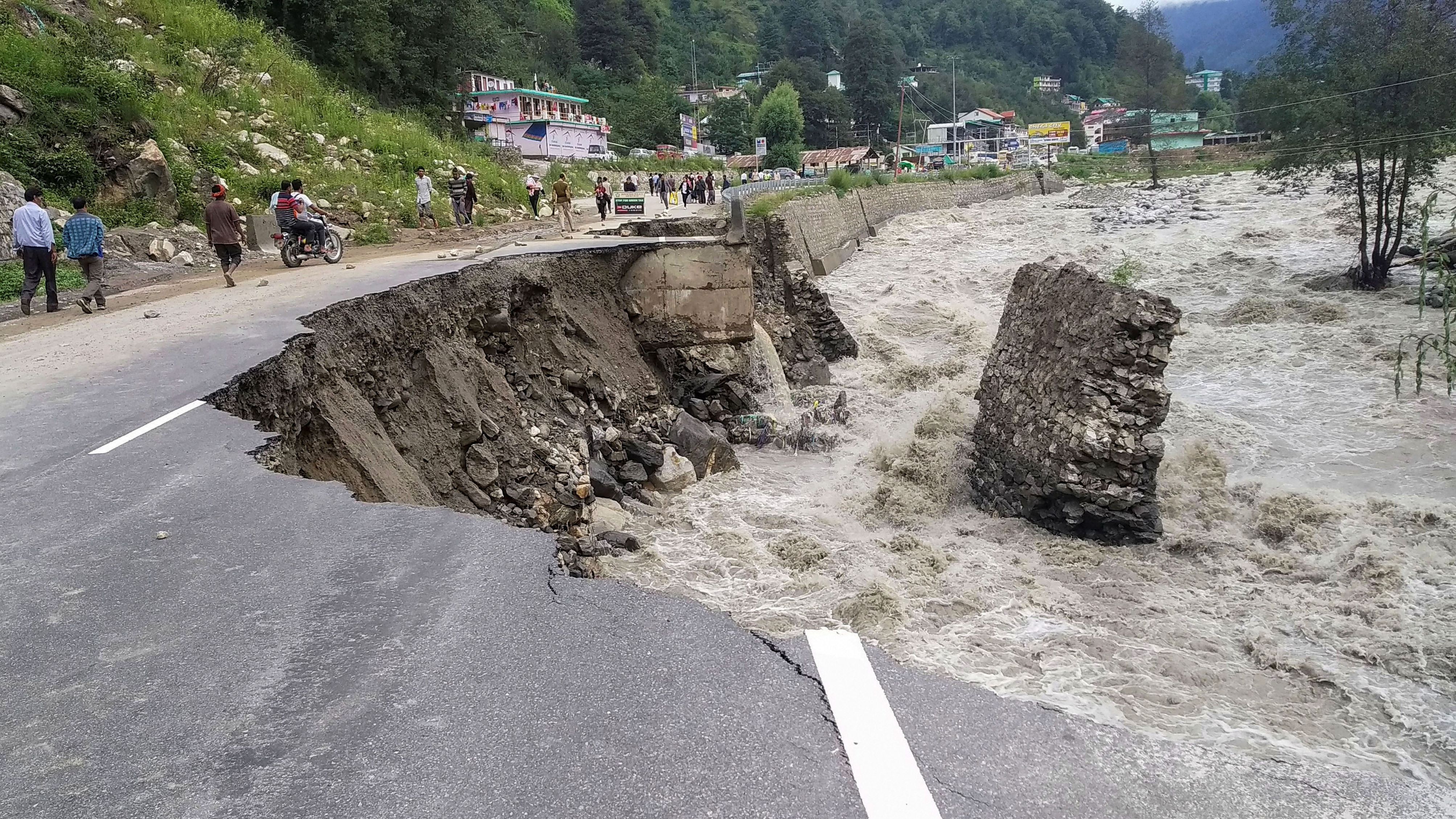 Himachal Rains Updates: Landslide Leaves One Dead; Schools, Colleges Shut Till September 7
