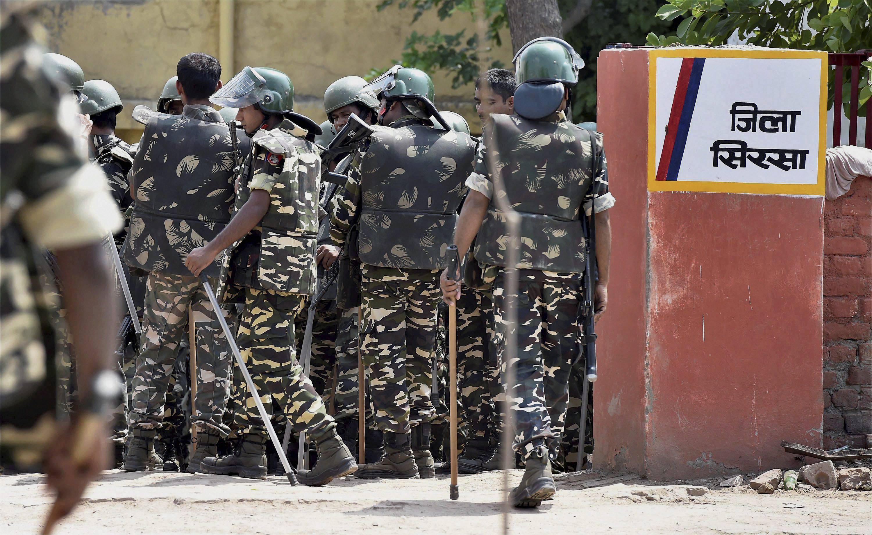 Dera Chief Ram Rahim Singh Sentenced To 10-Year Jail Term