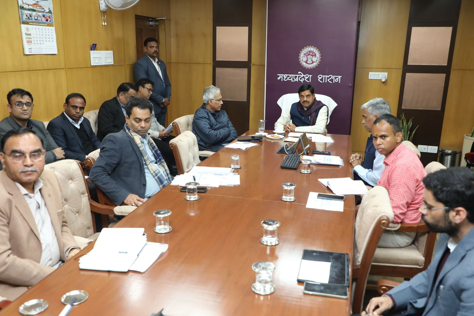 Swachh Jal Abhiyan: स्वच्छ जल अभियान पर चर्चा करते हुए मुख्यमंत्री डॉ मोहन