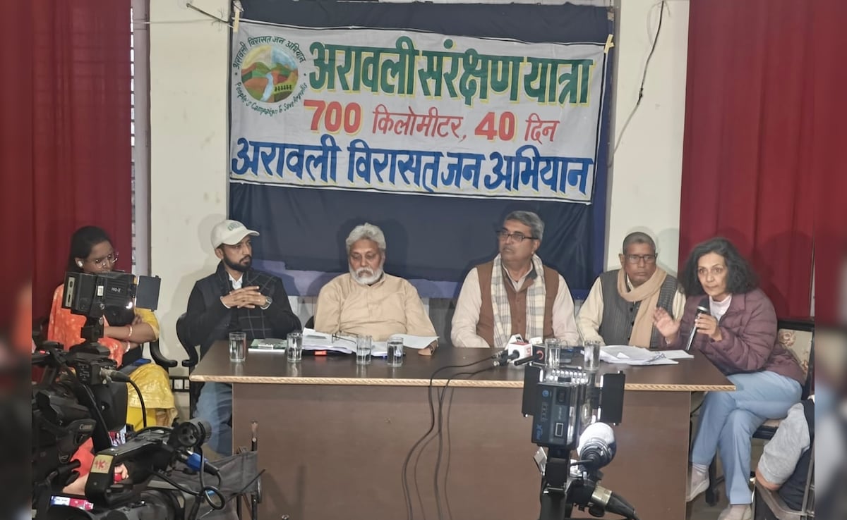 700-km Yatra Launched To Save Aravalli Hills From Mining Doom