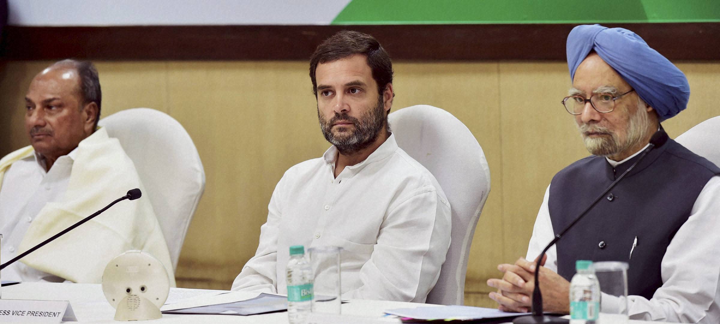  CWC Members Call For Rahul To Assume Congress Presidentship