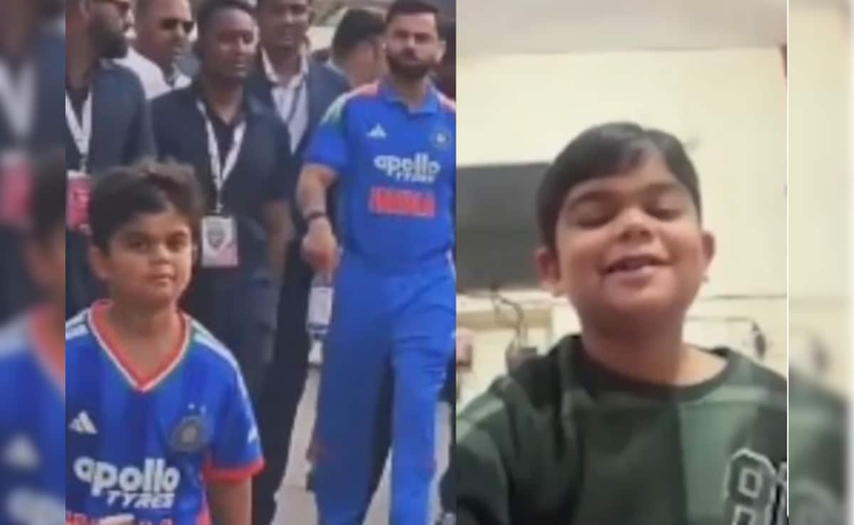 वहां पर देख छोटा चीकू बैठा है, विराट कोहली के बचपन के हमशक्ल को देख ऐसा था रोहित शर्मा का रिएक्शन