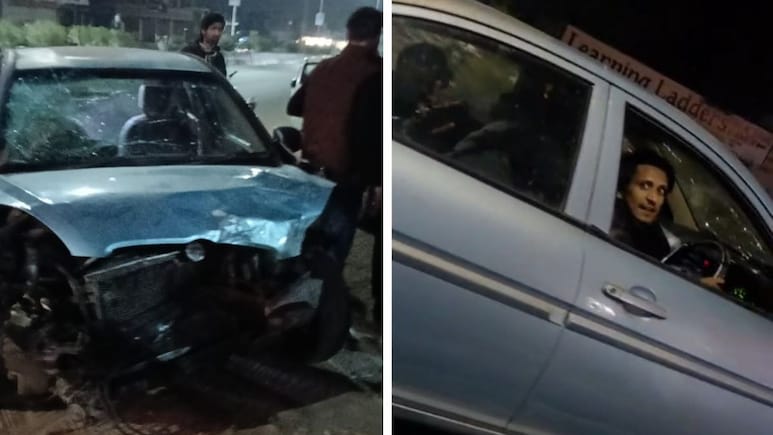 जयपुर में फिर हिट‑एंड‑रन, दूध लेने निकले युवक को तेज रफ्तार कार ने मारी जोरदार टक्कर, हालत नाजुक