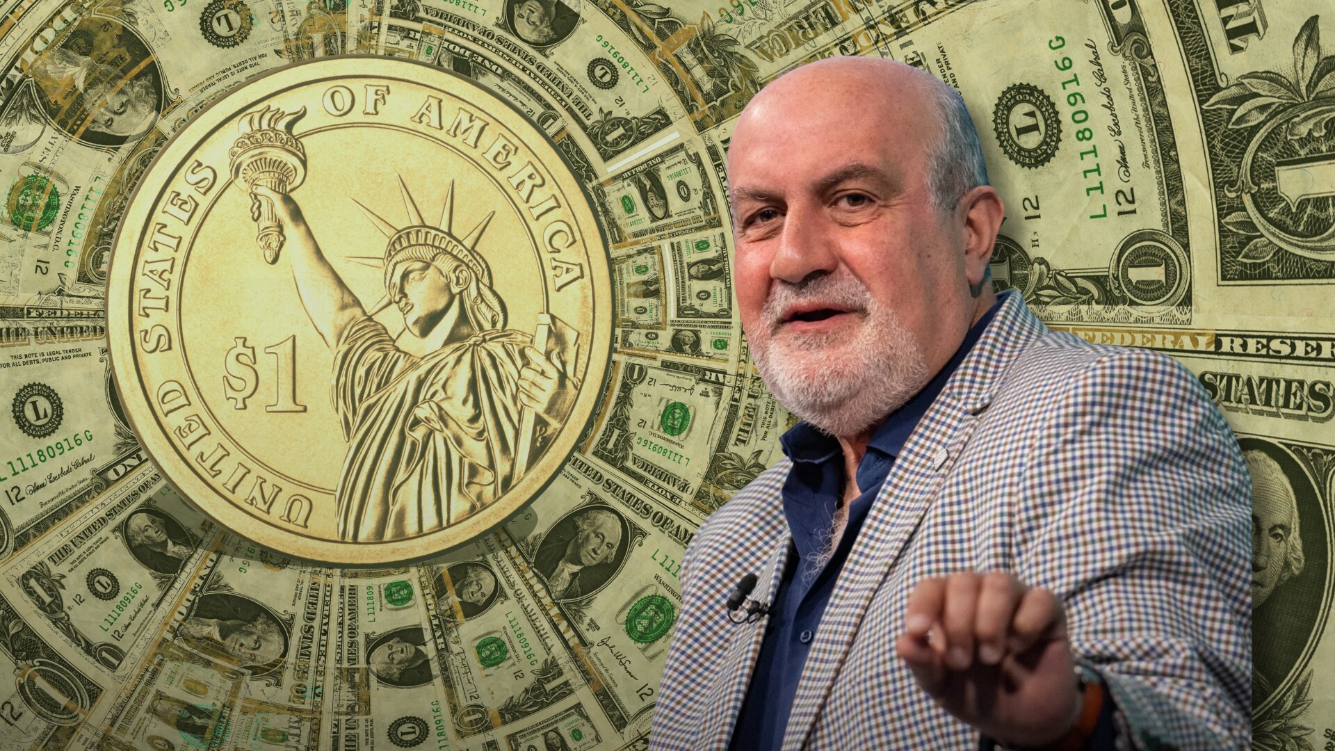 Nassim Taleb Blames Trump's Policies For Dollar's Decline After RBI Cuts US Treasuries