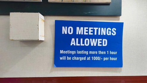 Bengaluru Cafe Charges Rs 1,000 Per Hour For Long Meetings, Notice Goes Viral