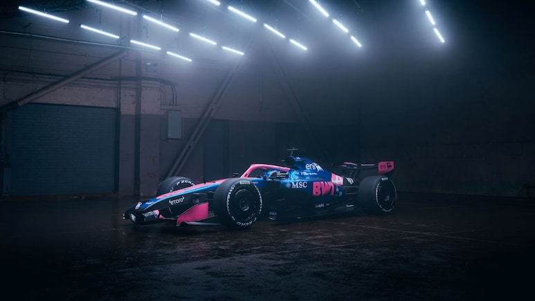 Alpine F1 Reveals New Car Livery As Team Adopts Mercedes Power Unit